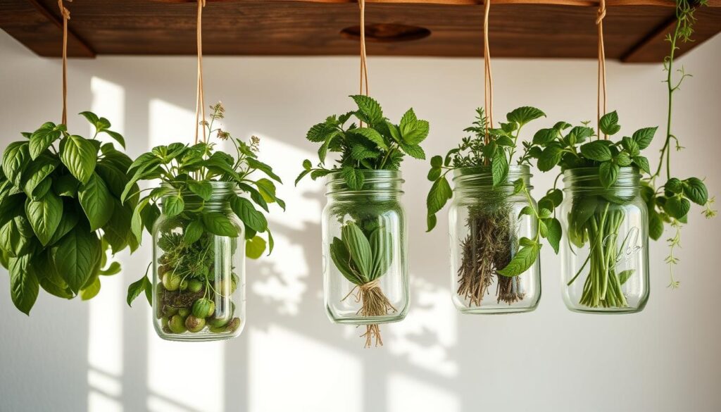 indoor herb garden